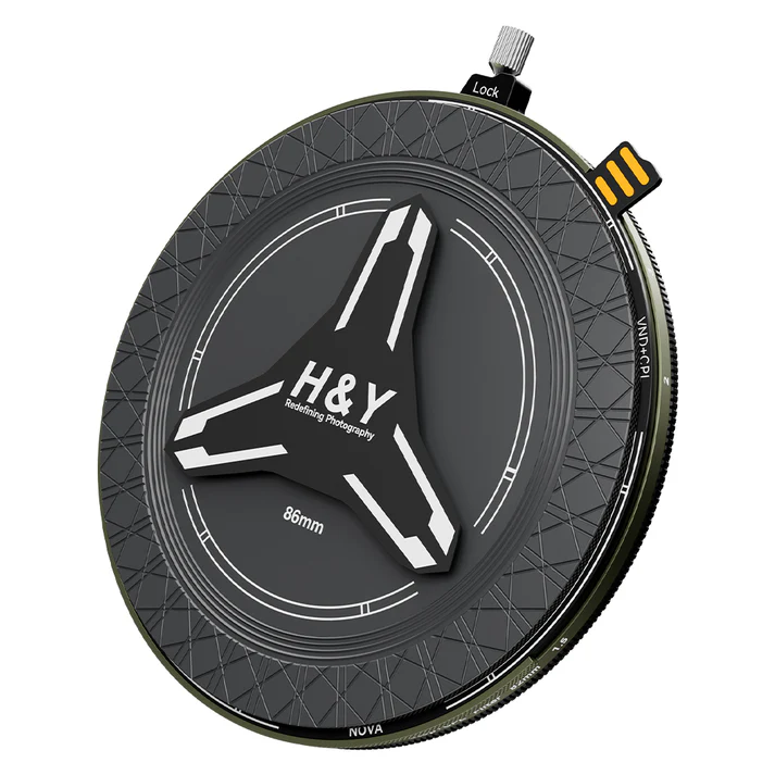 H&Y Filters HD Nova-Series Magnetic Variable ND3-32 + CPL Filter & Cap - 49mm-VND Filters-Kudos Cameras