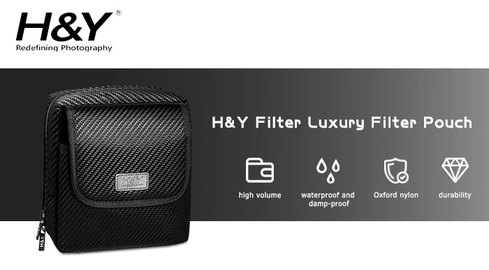 H&Y Filters K-Series Luxury Filter Pouch-Filter Pouches-Kudos Cameras