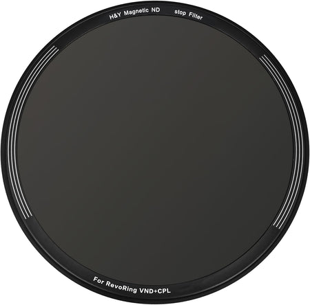 H&Y Filters ND16 (4 Stop) Magnetic Clip-On Filter for RevoRing (58-77mm)-77mm Filters for Revo & Swift Rings-Kudos Cameras