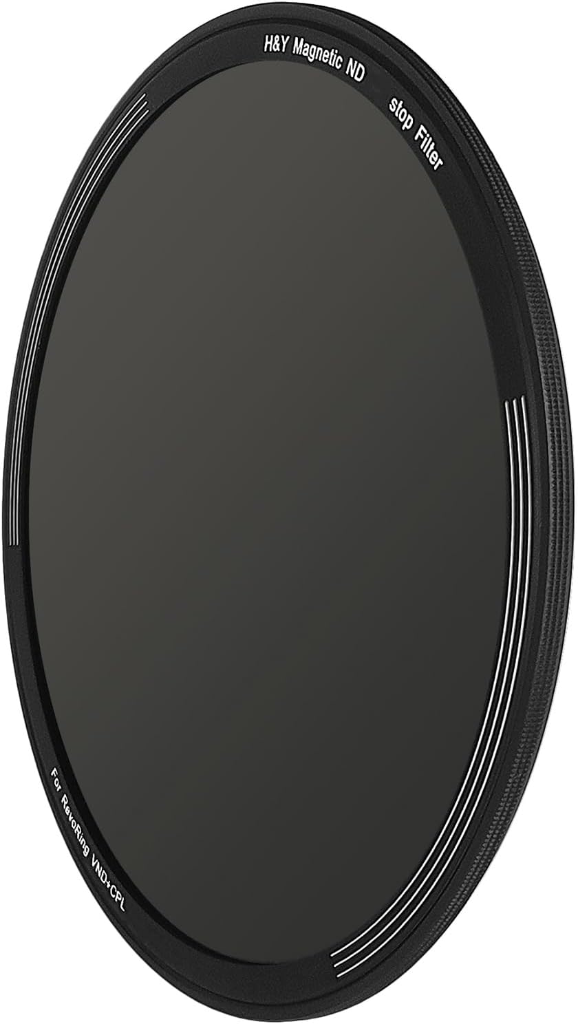 H&Y Filters ND16 (4 Stop) Magnetic Clip-On Filter for RevoRing (58-77mm)-77mm Filters for Revo & Swift Rings-Kudos Cameras