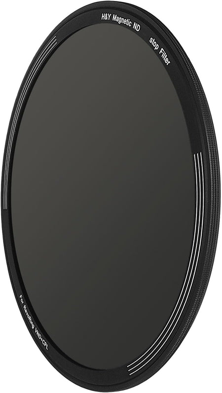 H&Y Filters ND16 (4 Stop) Magnetic Clip-On Filter for RevoRing (58-77mm)-77mm Filters for Revo & Swift Rings-Kudos Cameras