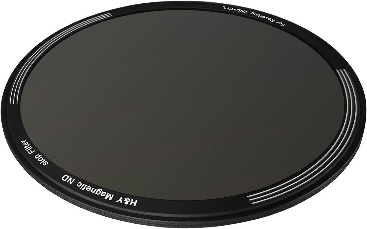 H&Y Filters ND16 (4 Stop) Magnetic Clip-On Filter for RevoRing (58-77mm)-77mm Filters for Revo & Swift Rings-Kudos Cameras