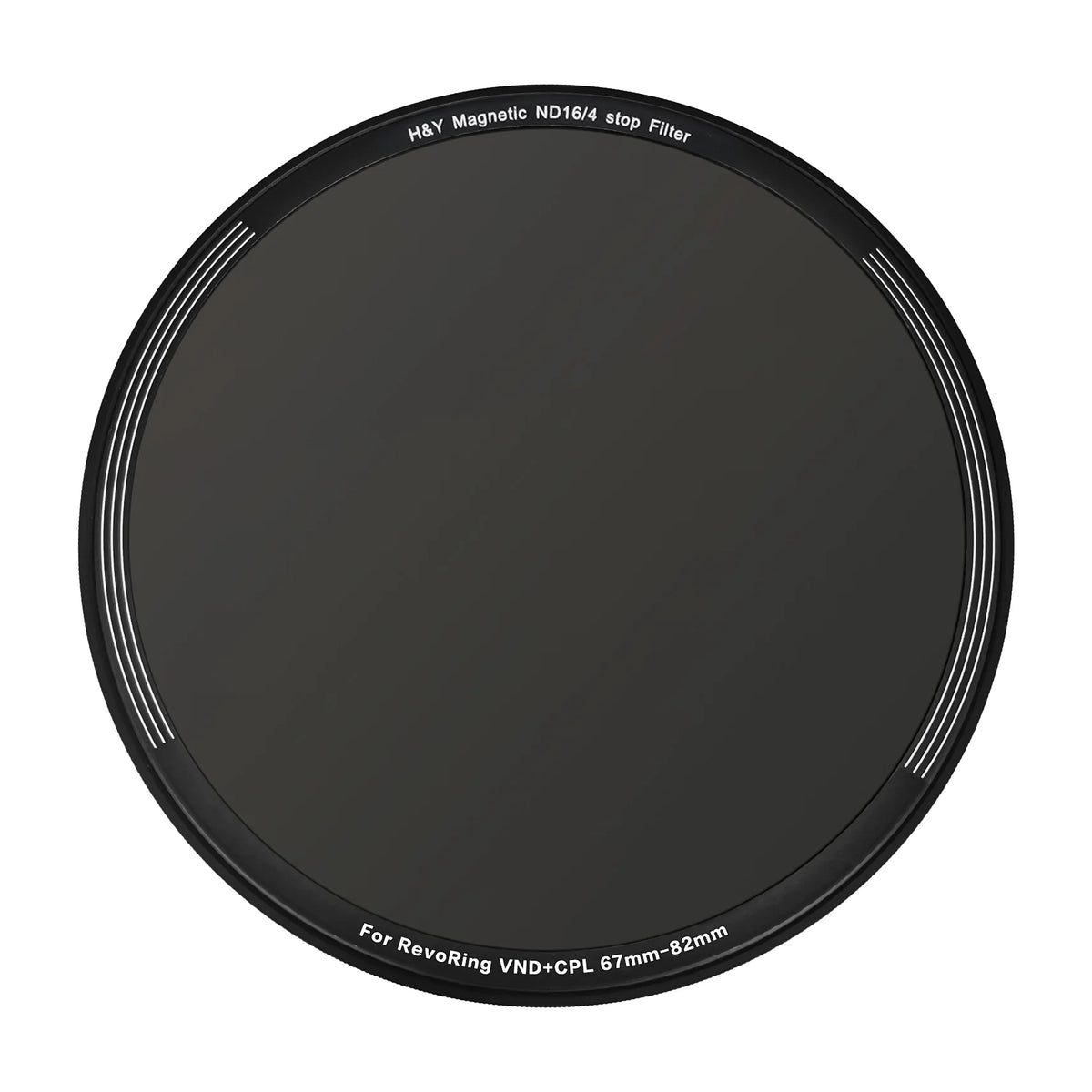 H&Y Filters ND16 (4 Stop) Magnetic Clip-On Filter for RevoRing (58-77mm)-77mm Filters for Revo & Swift Rings-Kudos Cameras