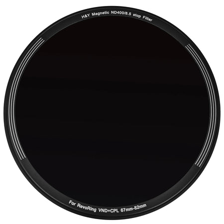 H&Y Filters ND400 (9 Stop) Magnetic Clip-On Filter for RevoRing (58-77mm)-77mm Filters for Revo & Swift Rings-Kudos Cameras
