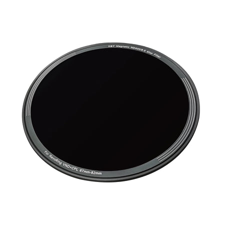 H&Y Filters ND400 (9 Stop) Magnetic Clip-On Filter for RevoRing (67-82mm)-82mm Filters for Revo & Swift Rings-Kudos Cameras