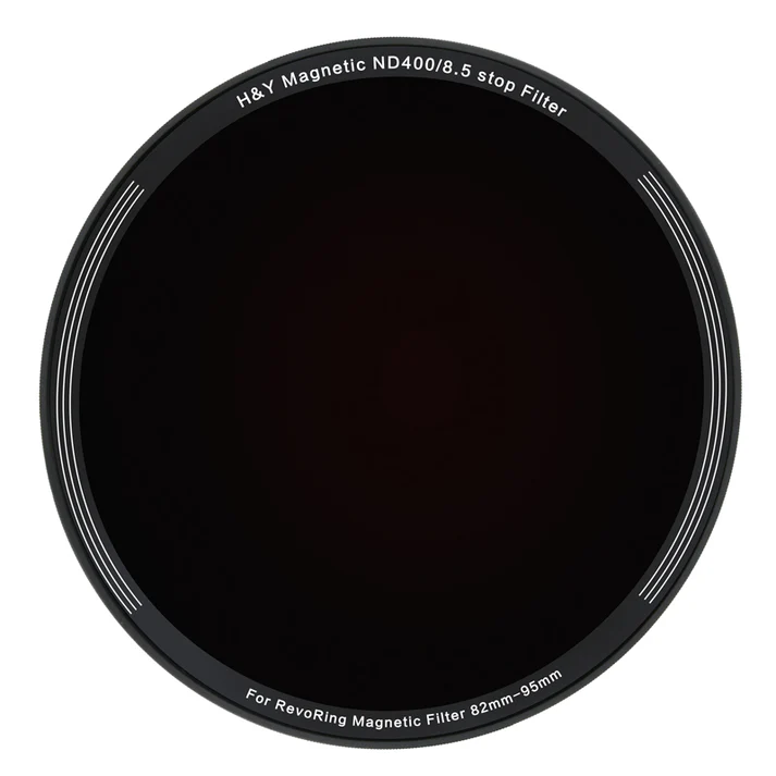 H&Y Filters ND400 (9 Stop) Magnetic Clip-On Filter for RevoRing (82-95mm)-95mm Filters for Revo & Swift Rings-Kudos Cameras