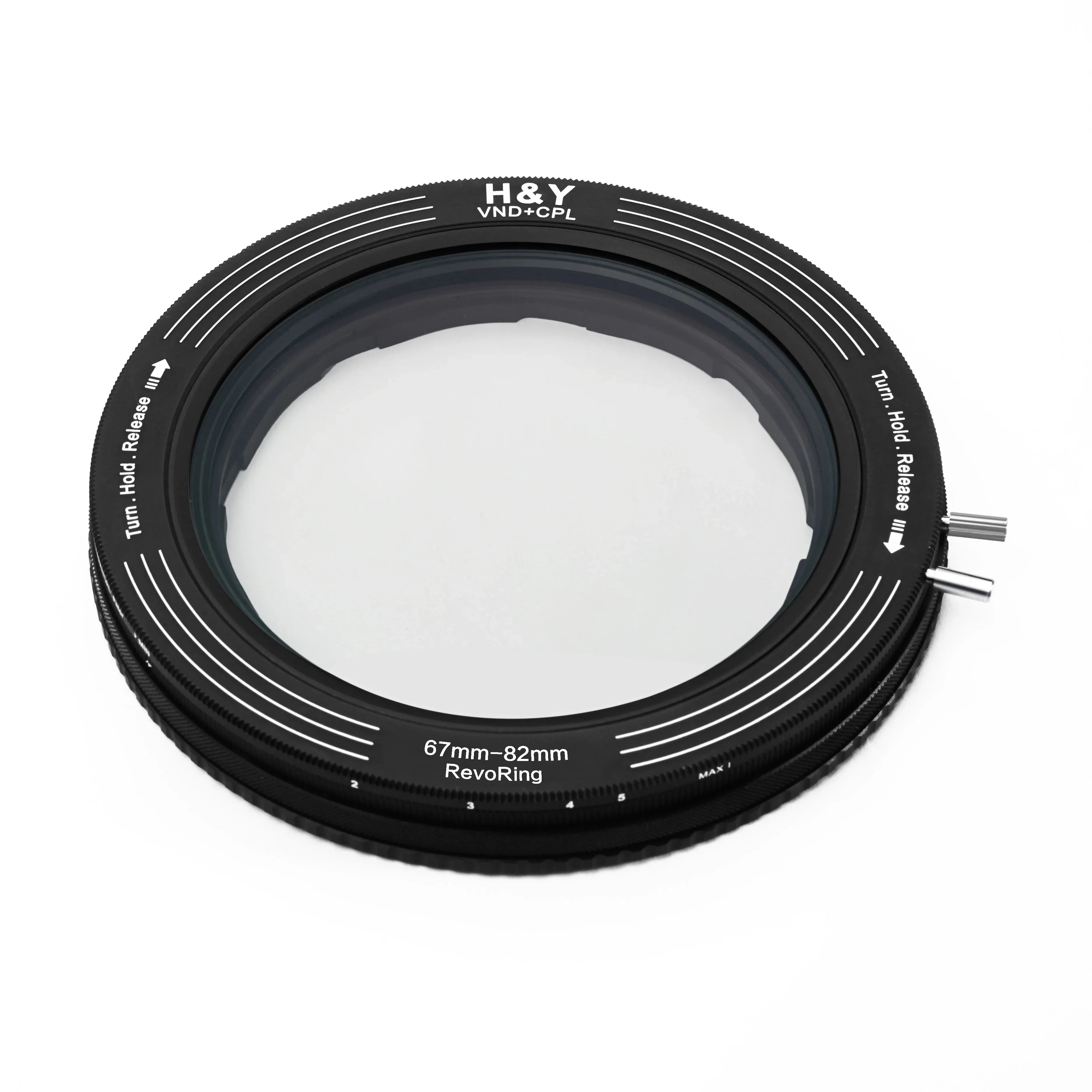 H&Y Filters ND8 (3 Stop) Magnetic Clip-On Filter for RevoRing (67-82mm)-82mm Filters for Revo & Swift Rings-H&Y Filters