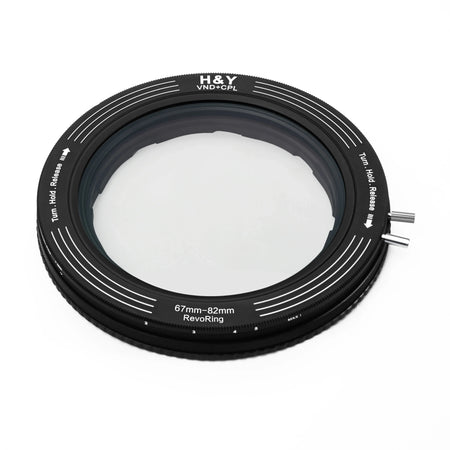 H&Y Filters ND8 (3 Stop) Magnetic Clip-On Filter for RevoRing (67-82mm)-82mm Filters for Revo & Swift Rings-Kudos Cameras