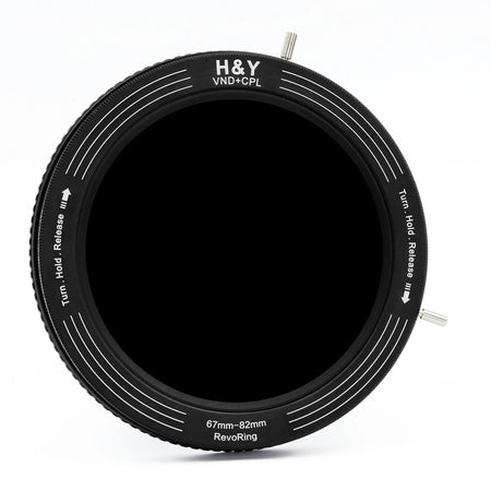H&Y Filters ND8 (3 Stop) Magnetic Clip-On Filter for RevoRing (67-82mm)-82mm Filters for Revo & Swift Rings-Kudos Cameras