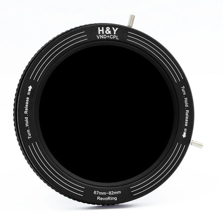 H&Y Filters ND8 (3 Stop) Magnetic Clip-On Filter for RevoRing (67-82mm)-82mm Filters for Revo & Swift Rings-Kudos Cameras