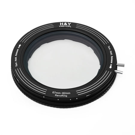 H&Y Filters ND8 (3 Stop) Magnetic Clip-On Filter for RevoRing (67-82mm)-82mm Filters for Revo & Swift Rings-Kudos Cameras