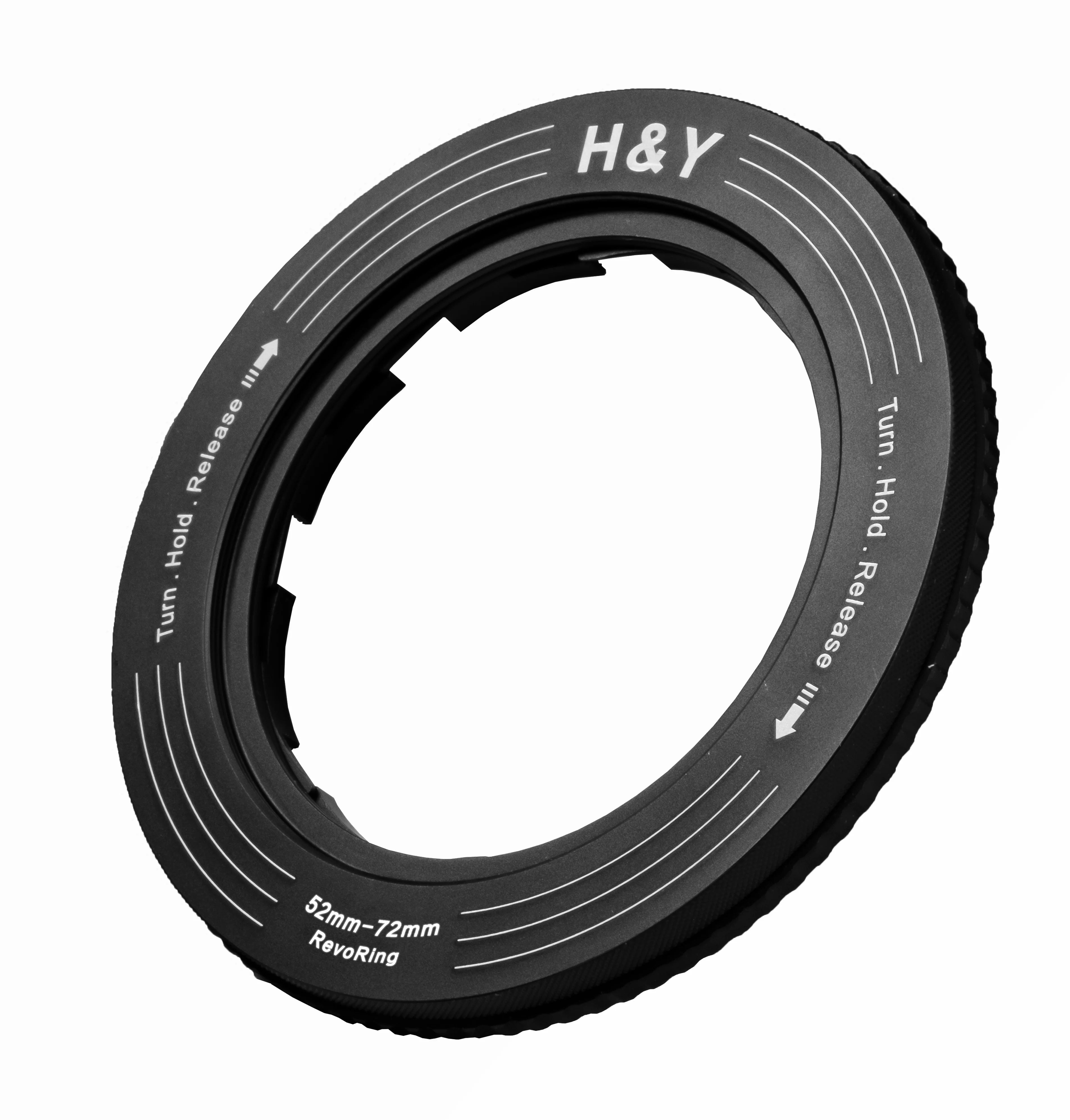 H&Y Filters RevoRing 52-72mm Variable Adapter for 77mm Filters-Variable Lens Adapter Rings-Kudos Cameras