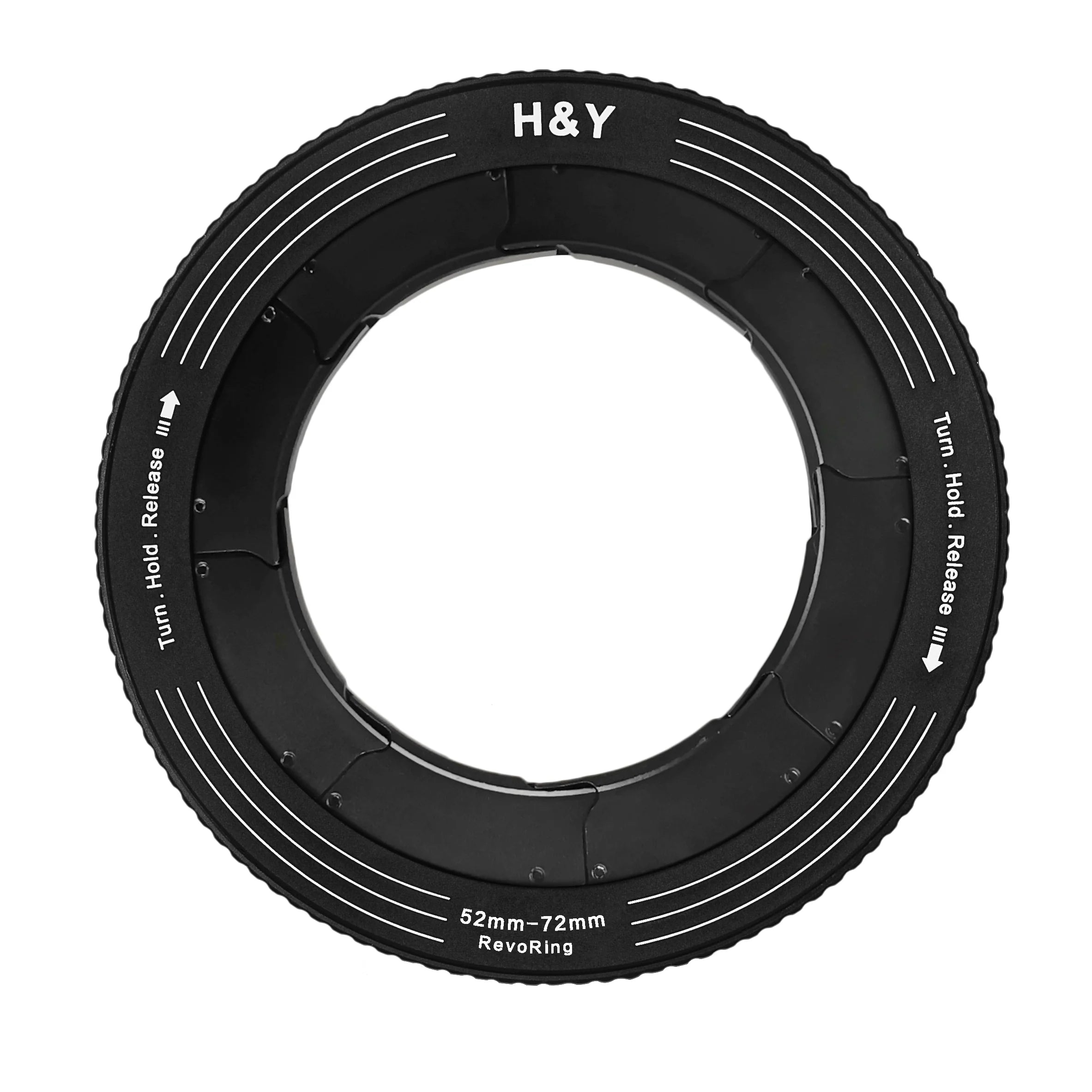 H&Y Filters RevoRing 52-72mm Variable Adapter for 77mm Filters-Variable Lens Adapter Rings-Kudos Cameras