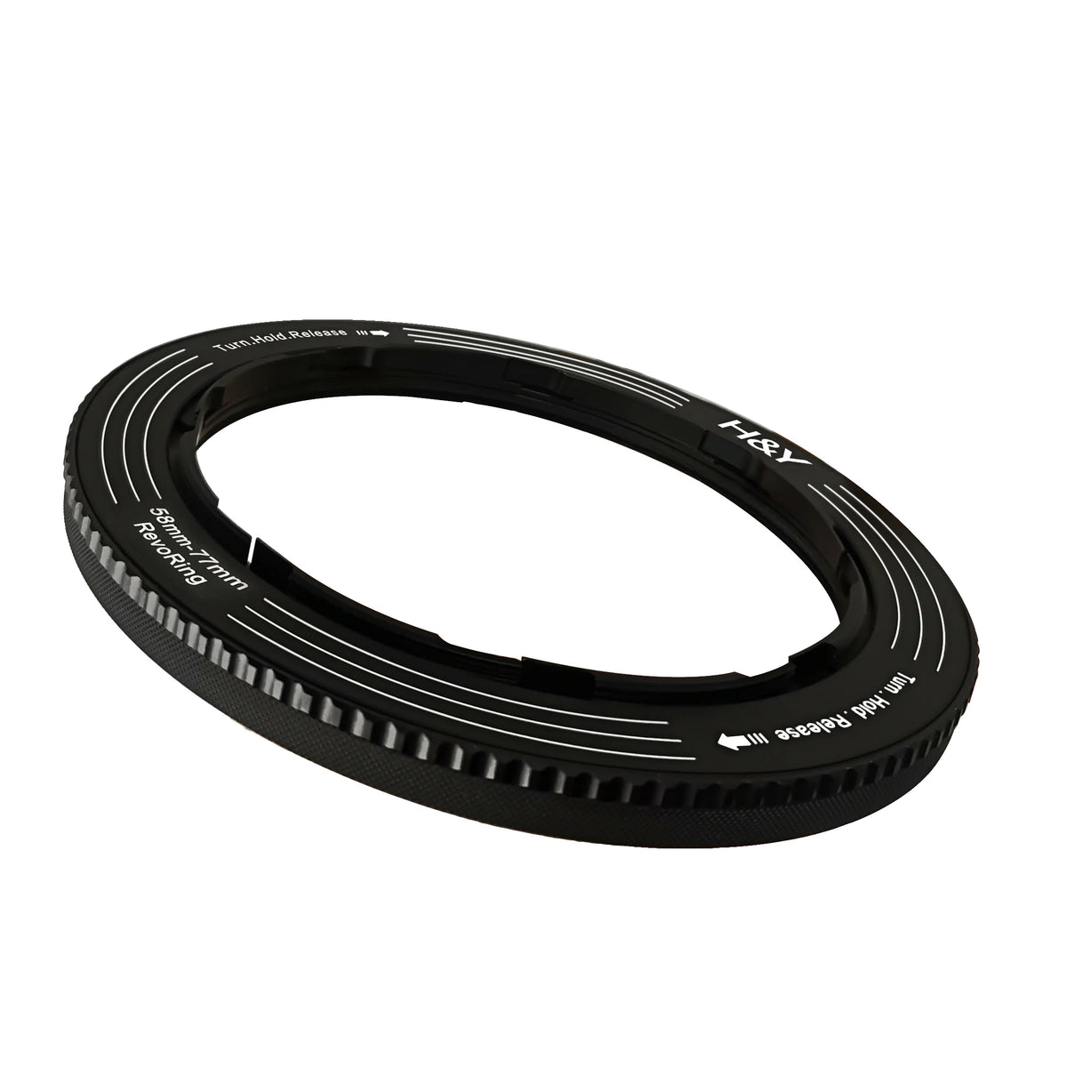 H&Y Filters RevoRing 52-72mm Variable Adapter for 77mm Filters-Variable Lens Adapter Rings-Kudos Cameras