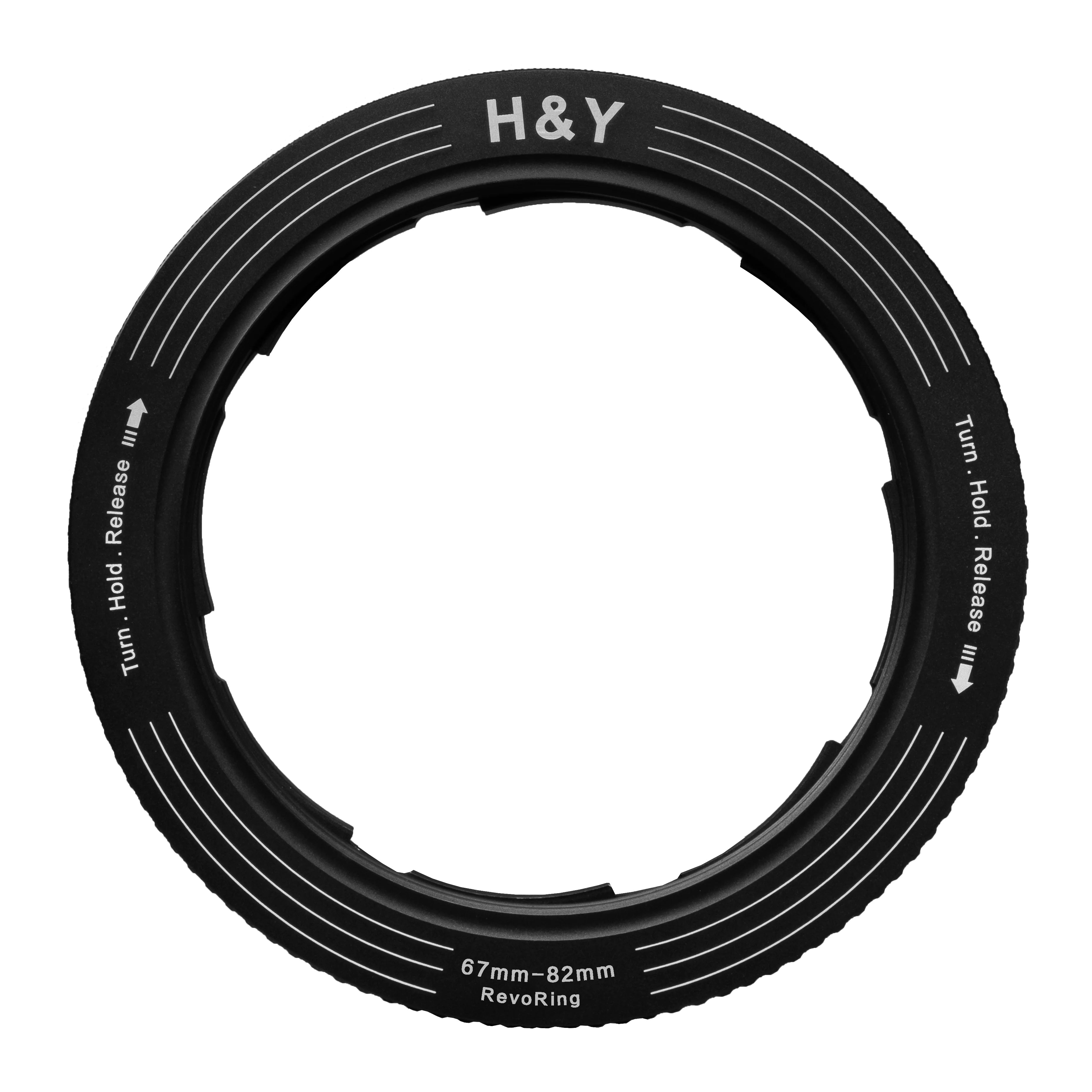 H&Y Filters RevoRing 67-82mm Variable Adapter for 82mm Filters-Variable Lens Adapter Rings-Kudos Cameras