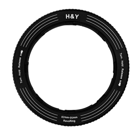 H&Y Filters RevoRing 82-95mm Variable Adapter for 95mm Filters-Variable Lens Adapter Rings-Kudos Cameras