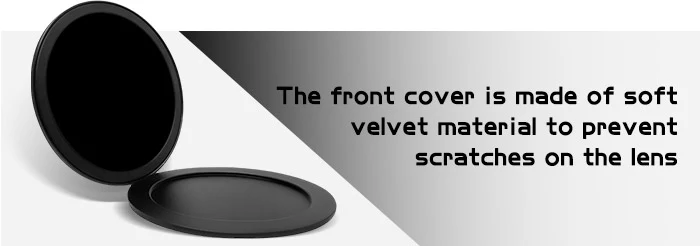 H&Y Filters RevoRing Aluminium Front and Back Caps for 46-62mm-Filter Caps-H&Y Filters