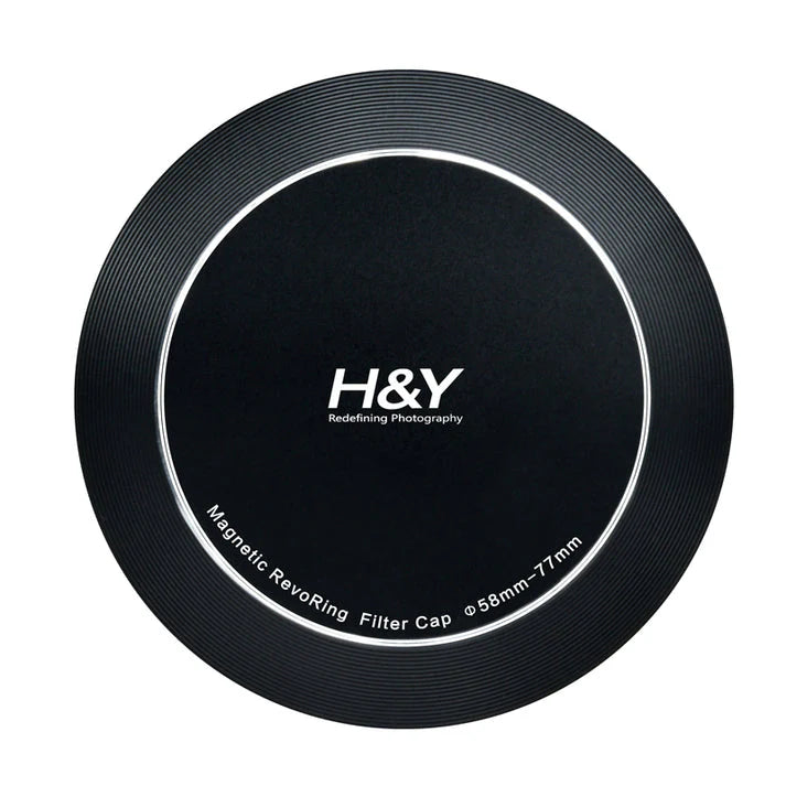 H&Y Filters RevoRing Aluminium Front and Back Caps for 58-77mm-Filter Caps-H&Y Filters