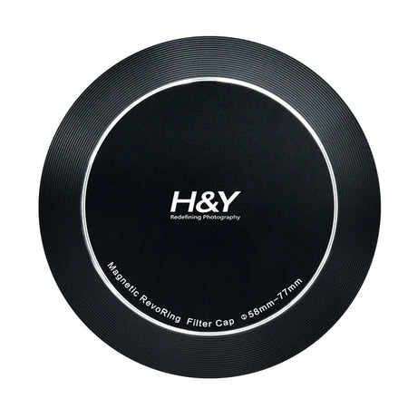 H&Y Filters RevoRing Aluminium Front and Back Caps for 58-77mm-Filter Caps-H&Y Filters