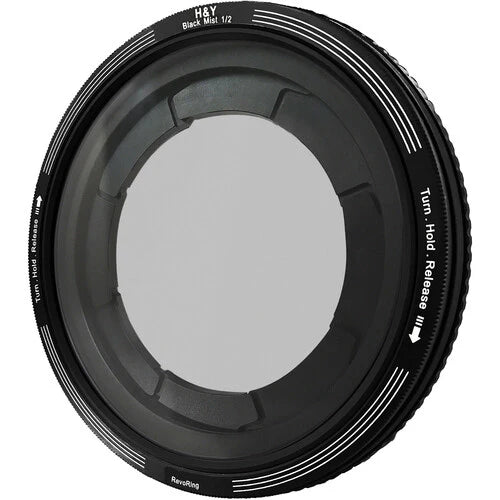 H&Y Filters RevoRing Black Mist (1/2) Filter (67-82mm)-Variable Lens Adapter Mist Filter-Kudos Cameras