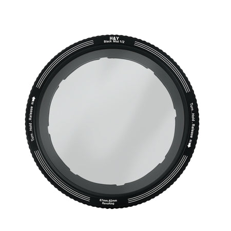 H&Y Filters RevoRing Black Mist (1/2) Filter (67-82mm)-Variable Lens Adapter Mist Filter-Kudos Cameras