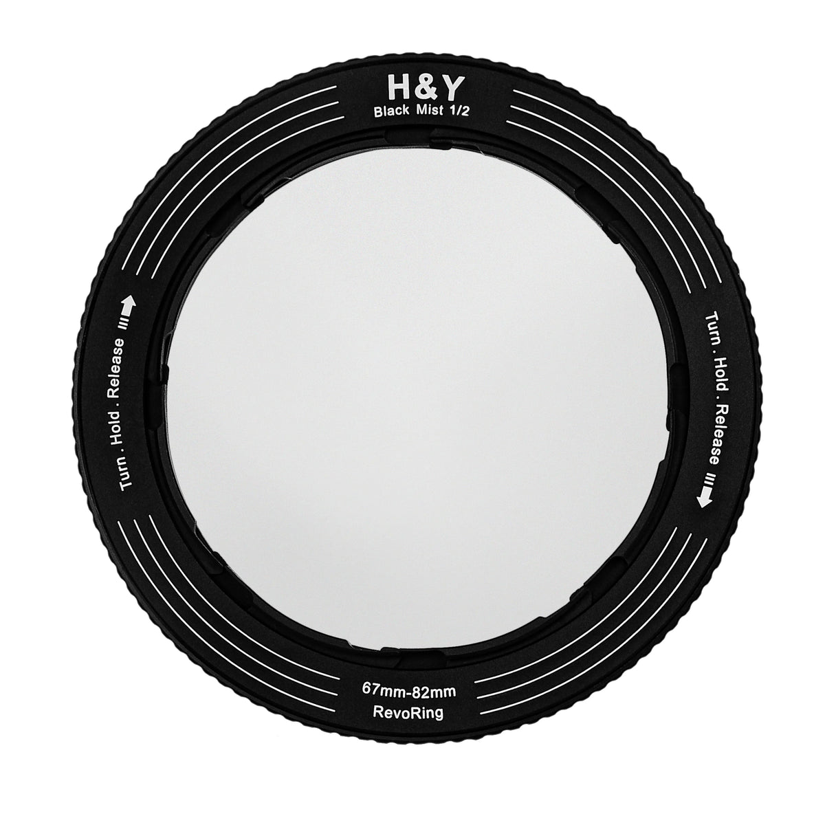 H&Y Filters RevoRing Black Mist (1/2) Filter (67-82mm)-Variable Lens Adapter Mist Filter-H&Y Filters