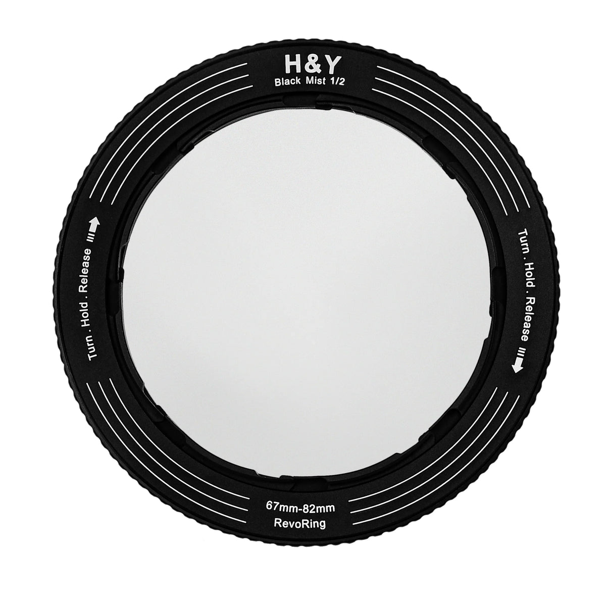 H&Y Filters RevoRing Black Mist (1/2) Filter (67-82mm)-Variable Lens Adapter Mist Filter-H&Y Filters