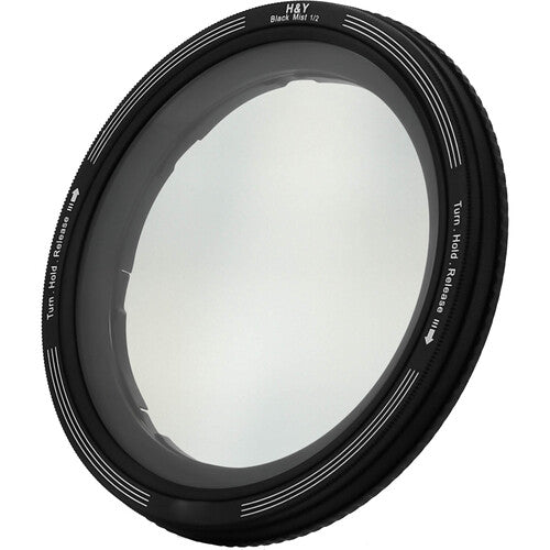 H&Y Filters RevoRing Black Mist (1/2) Filter (67-82mm)-Variable Lens Adapter Mist Filter-H&Y Filters