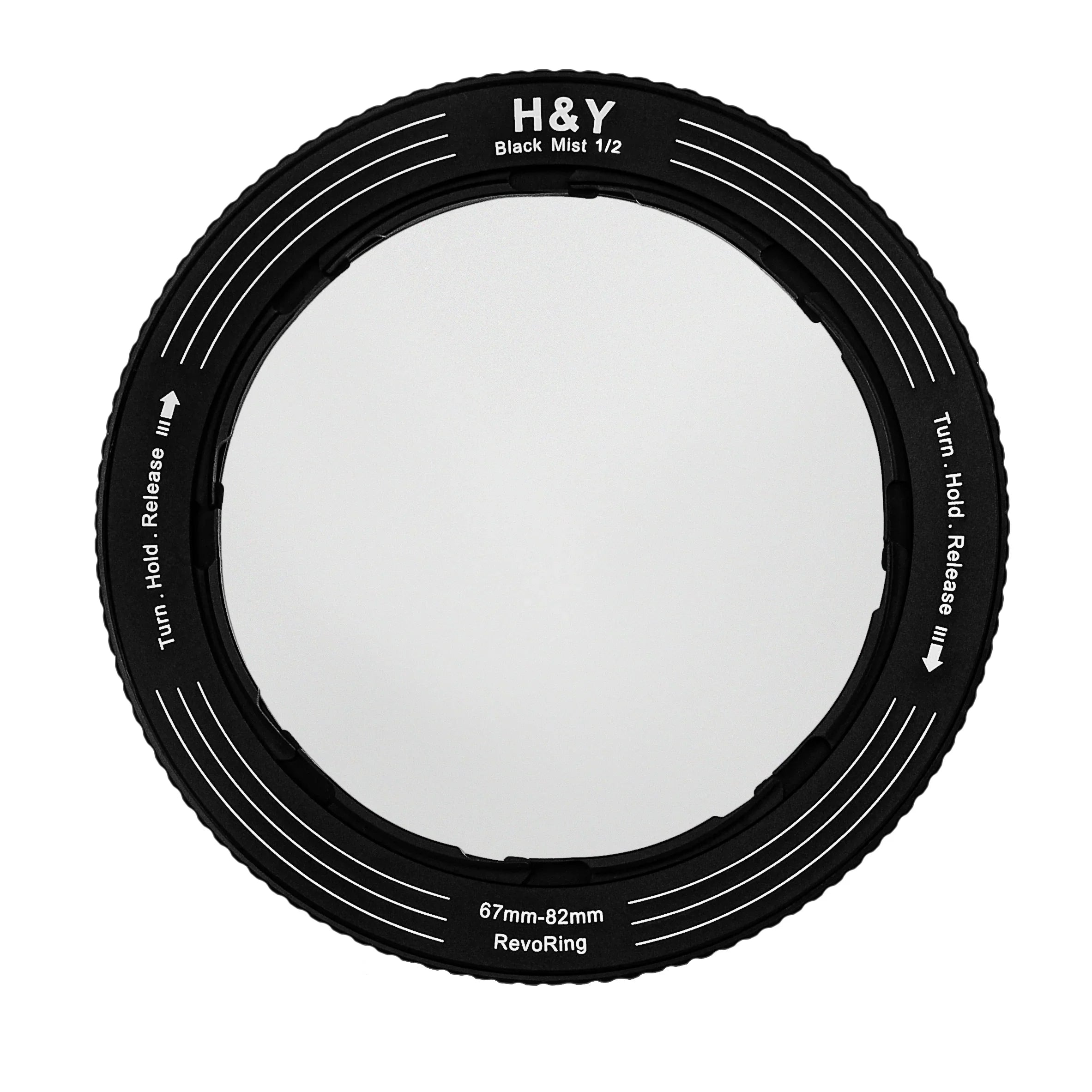 H&Y Filters RevoRing Black Mist (1/2) Filter (67-82mm)-Variable Lens Adapter Mist Filter-H&Y Filters