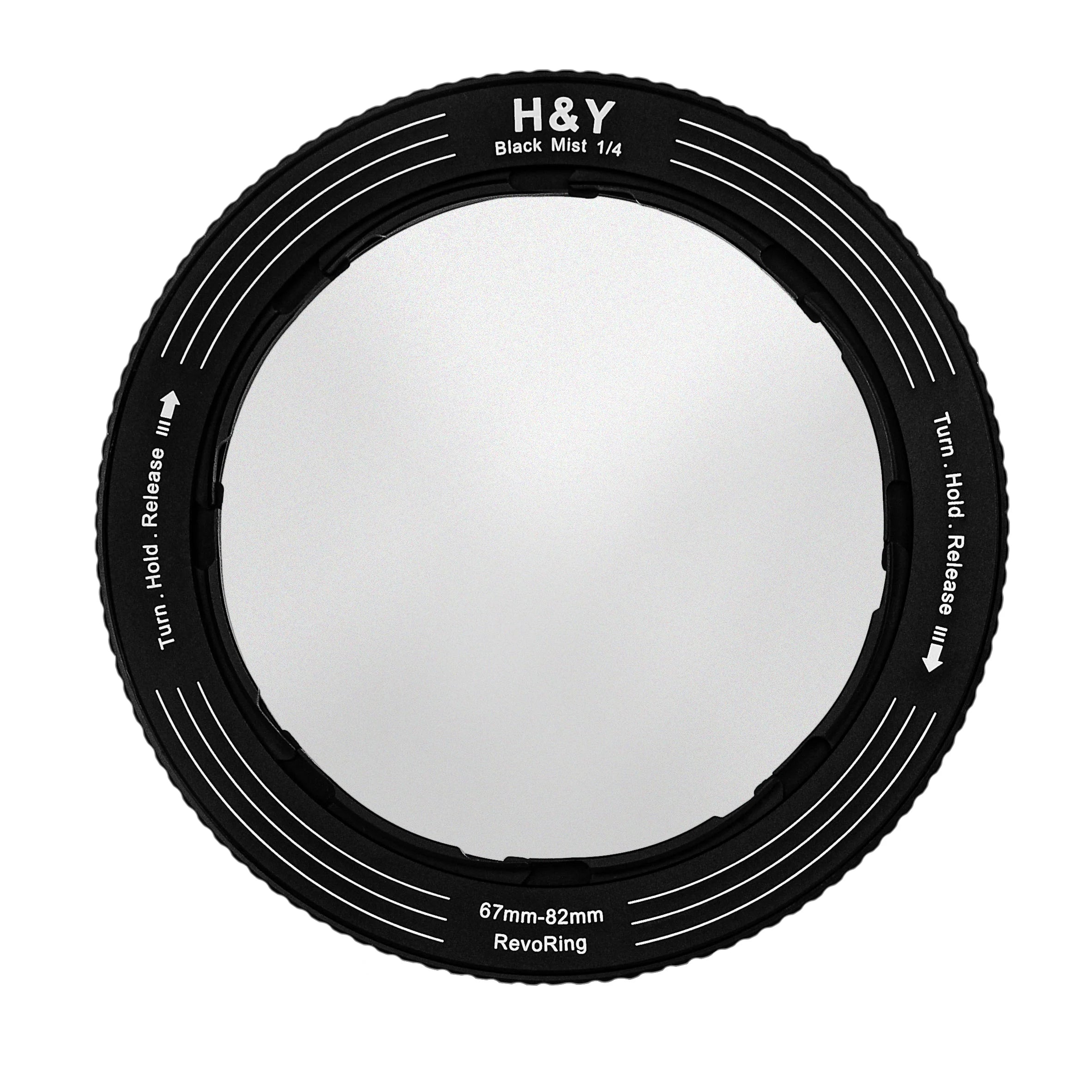 H&Y Filters RevoRing Black Mist (1/4) Filter (67-82mm)-Variable Lens Adapter Mist Filter-Kudos Cameras