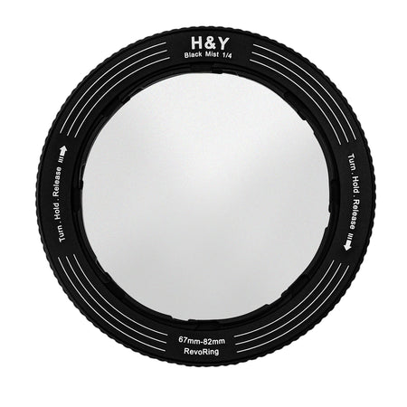 H&Y Filters RevoRing Black Mist (1/4) Filter (67-82mm)-Variable Lens Adapter Mist Filter-Kudos Cameras
