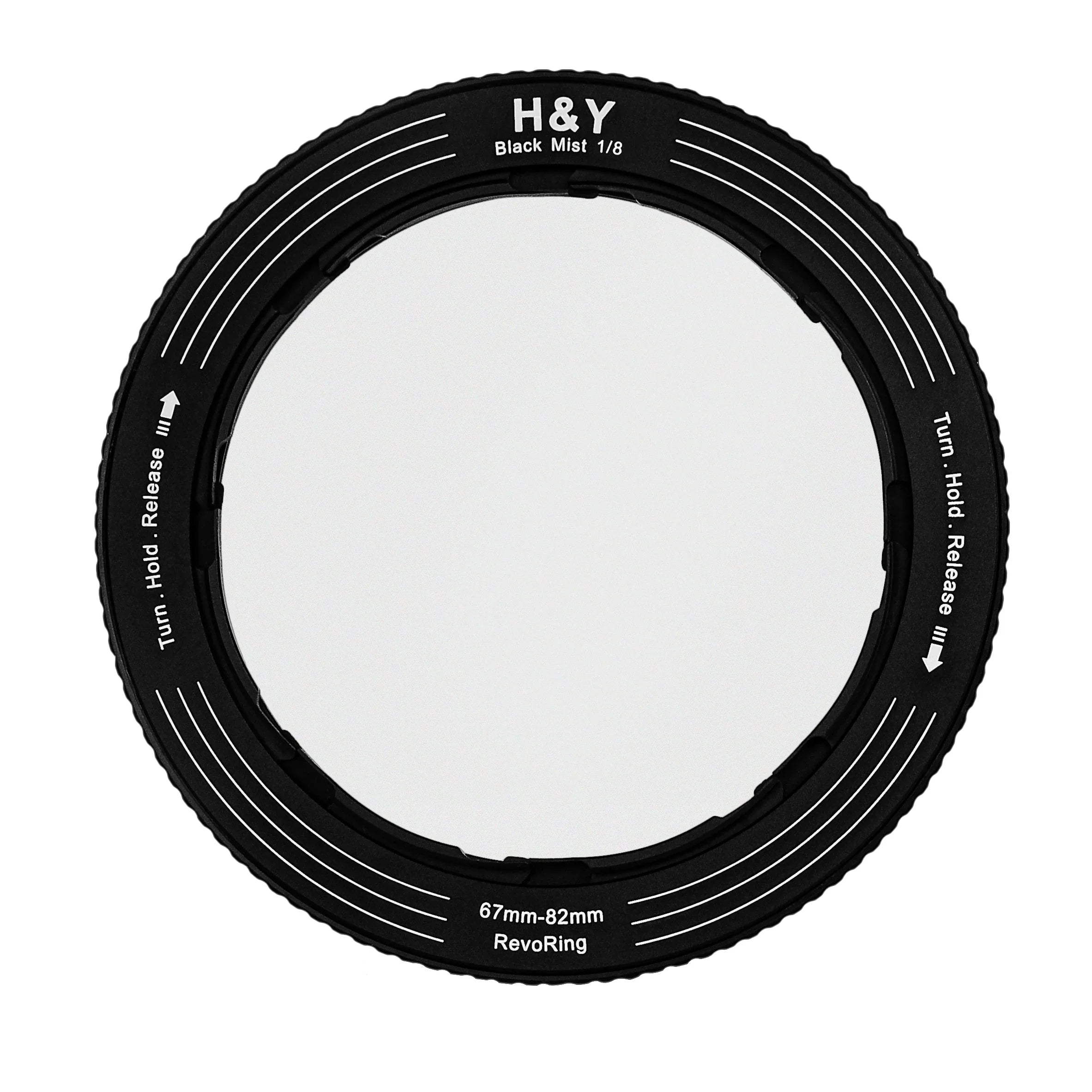 H&Y Filters RevoRing Black Mist (1/8) Filter (67-82mm)-Variable Lens Adapter Mist Filter-Kudos Cameras