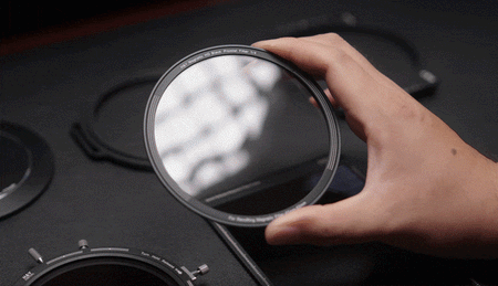 H&Y Filters RevoRing MKII Variable ND3-ND1000 & Circular Polarizer Filter (46-62mm)-Variable Lens Adapter VND+CPL Filter-H&Y Filters