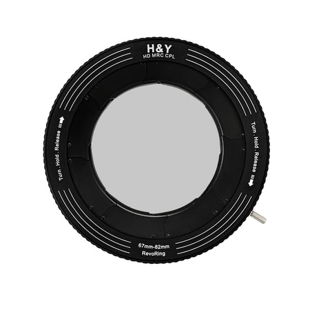 H&Y Filters RevoRing MRC CPL Filter (58-77mm)-Variable Lens Adapter CPL Filter-Kudos Cameras