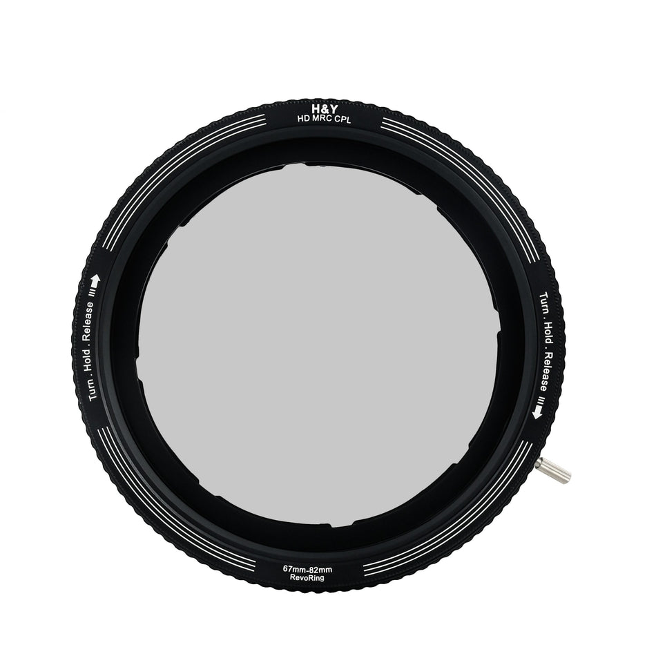 H&Y Filters RevoRing MRC CPL Filter (62-82mm)-Variable Lens Adapter CPL Filter-Kudos Cameras