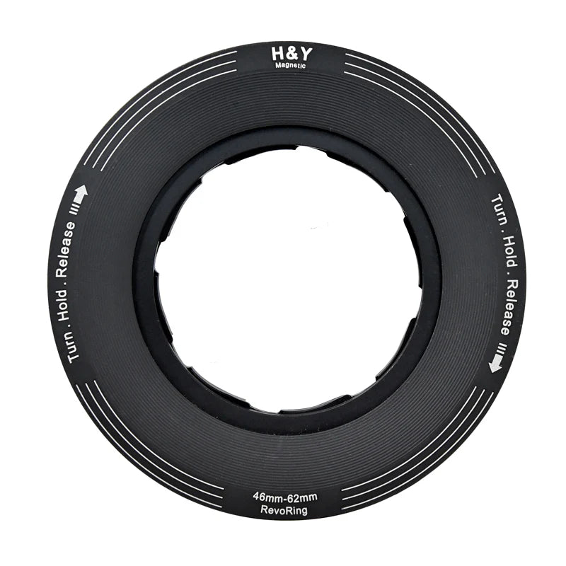 H&Y Filters RevoRing Swift Magnetic Variable Adapter Ring (46-62mm)-Variable Mag Lens Adapter Rings-Kudos Cameras