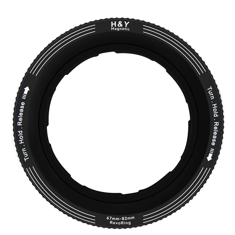 H&Y Filters RevoRing Swift Magnetic Variable Adapter Ring (67-82mm)-Variable Mag Lens Adapter Rings-H&Y Filters