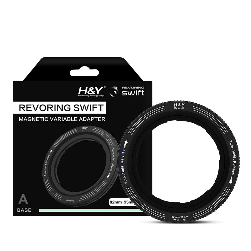 H&Y Filters RevoRing Swift Magnetic Variable Adapter Ring (82-95mm)-Variable Mag Lens Adapter Rings-Kudos Cameras
