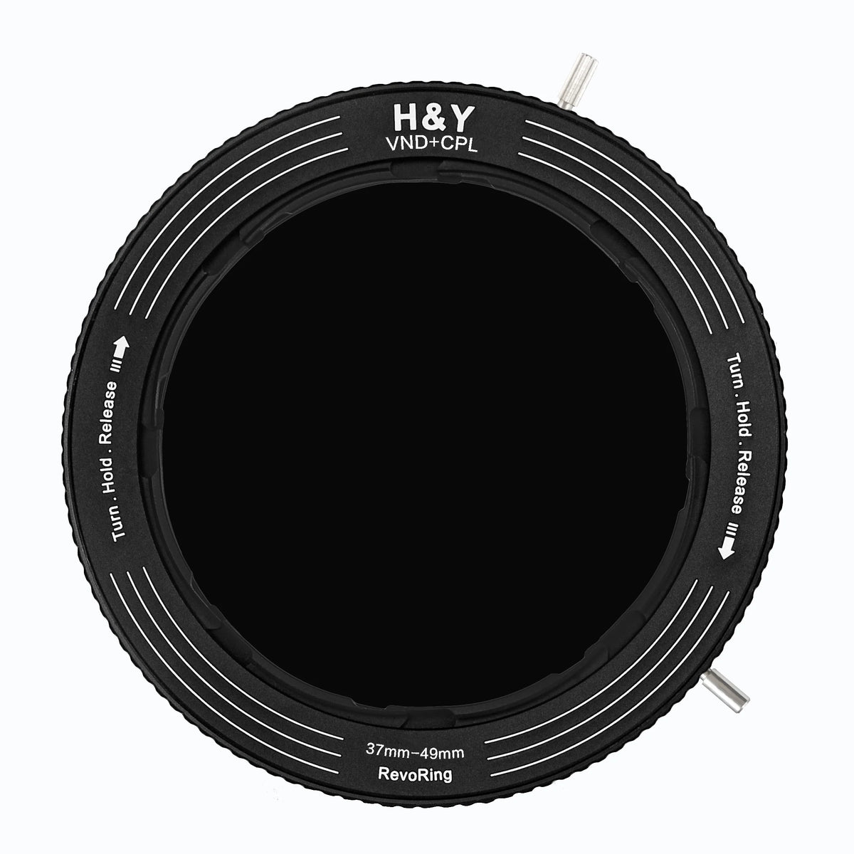H&Y Filters RevoRing Variable ND3-ND1000 & Circular Polarizer Filter (37-49mm)-Variable Lens Adapter VND+CPL Filter-Kudos Cameras