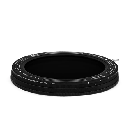 H&Y Filters RevoRing Variable ND3-ND1000 & Circular Polarizer Filter (58-77mm)-Variable Lens Adapter VND+CPL Filter-Kudos Cameras