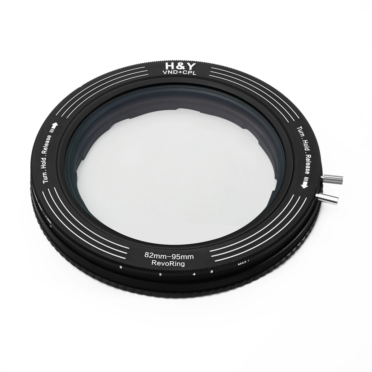 H&Y Filters RevoRing Variable ND3-ND1000 & Circular Polarizer Filter (67-82mm)-Variable Lens Adapter VND+CPL Filter-Kudos Cameras