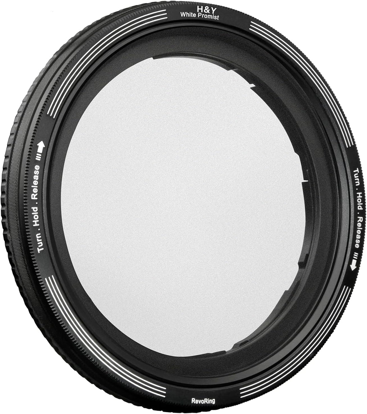 H&Y Filters RevoRing White Promist (1/2) Filter (67-82mm)-Variable Lens Adapter Mist Filter-Kudos Cameras
