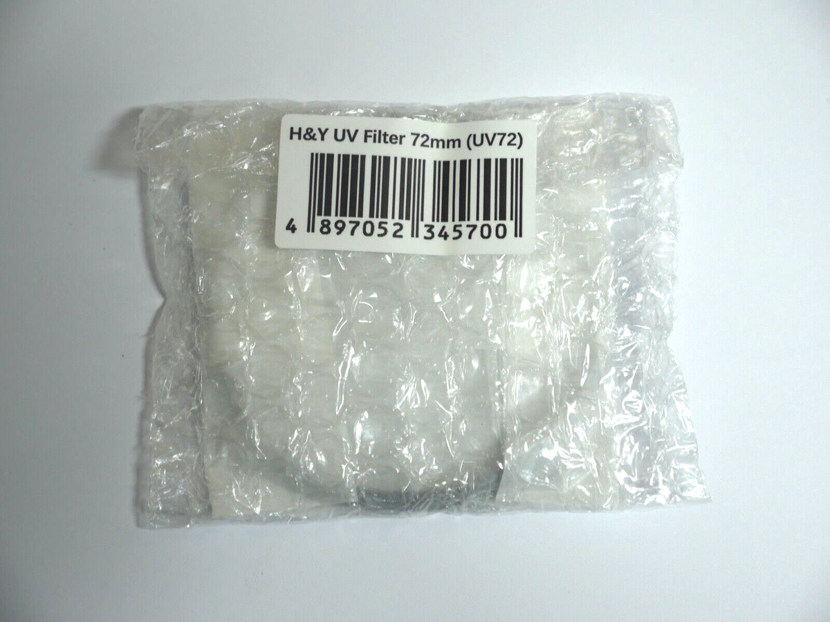 H&Y Filters SPRO1 Wide Band Slim UV Filter - 72mm (No Retail Packaging)-UV Filters-Kudos Cameras