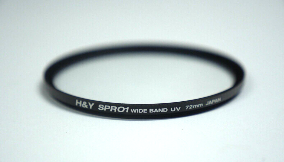 H&Y Filters SPRO1 Wide Band Slim UV Filter - 72mm (No Retail Packaging)-UV Filters-Kudos Cameras