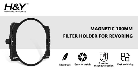 H&Y Filters Swift Magnetic 100mm Filter Holder for RevoRing-Filter Holders-H&Y Filters