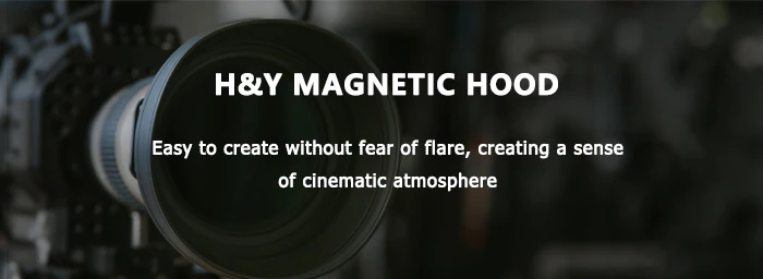 H&Y Filters Swift Magnetic Lens Hood for RevoRing-Filter Holders-H&Y Filters