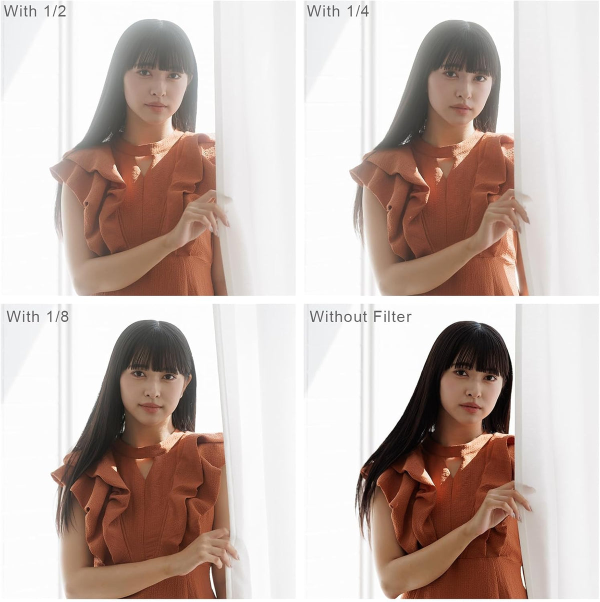 H&Y Filters White Mist (1/8) Magnetic Clip-on Filter for RevoRing VND & CPL (58-77mm)-77mm Filters for Revo & Swift Rings-H&Y Filters