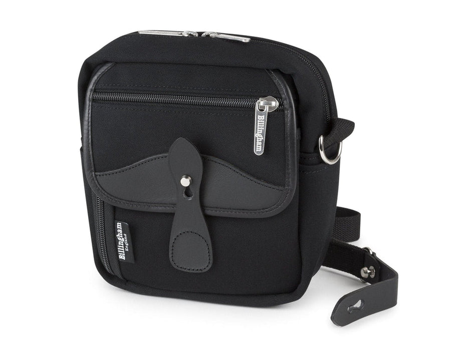 Billingham Pola Stowaway Camera Bag - Black Canvas / Black Leather