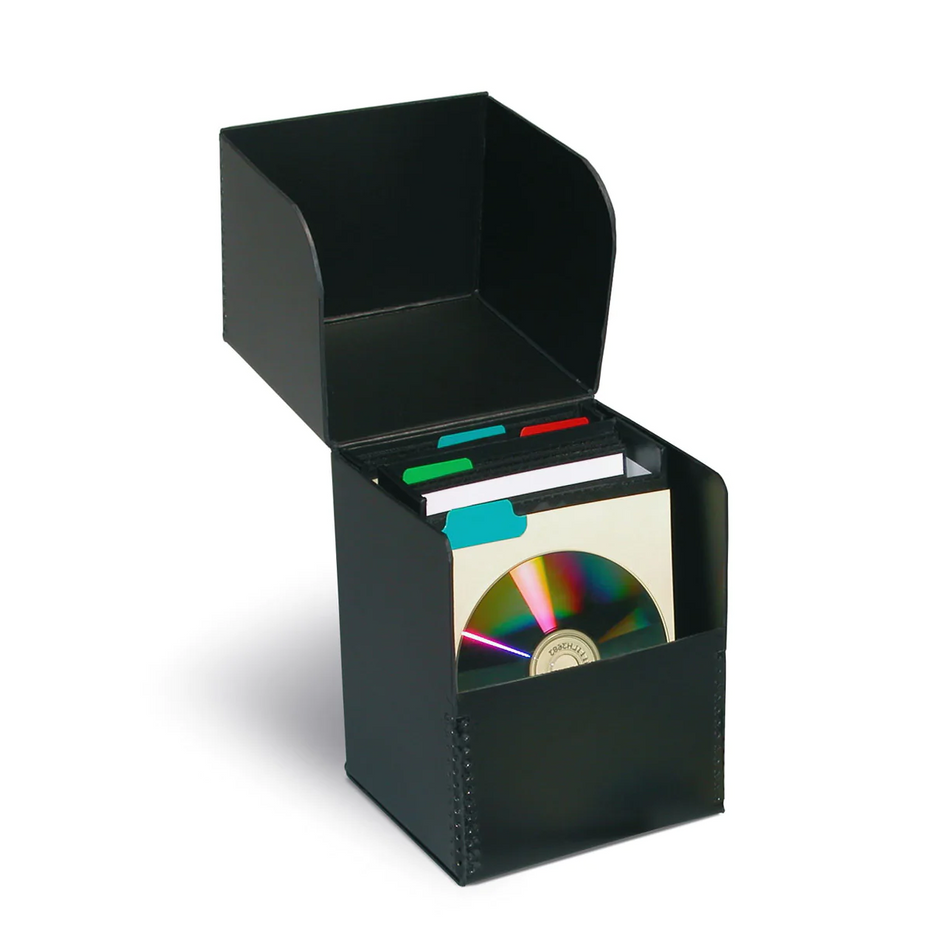 Print File CD-FLIPBOX CD Flip-Top Storage Box