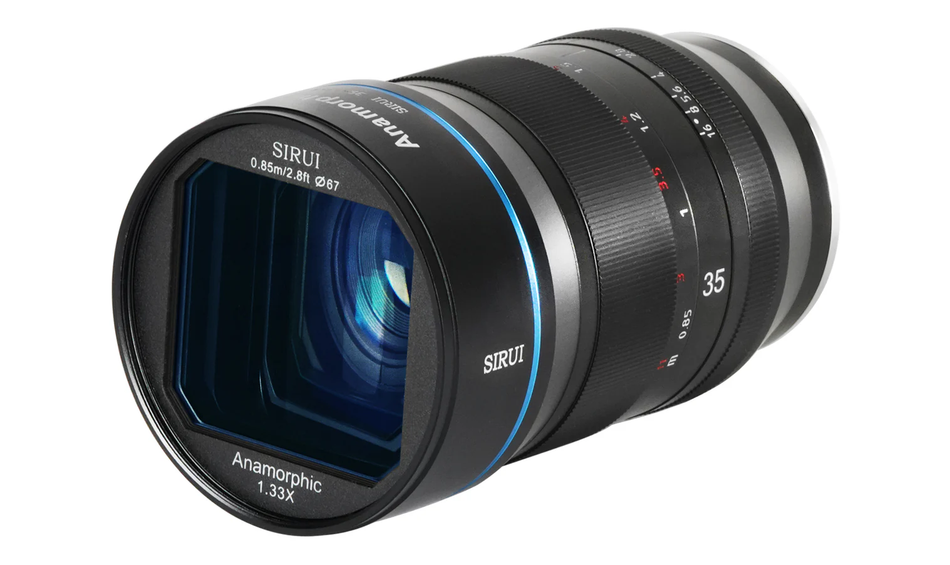 SIRUI 35mm F1.8 1.33x APS-C Anamorphic Lens - MFT